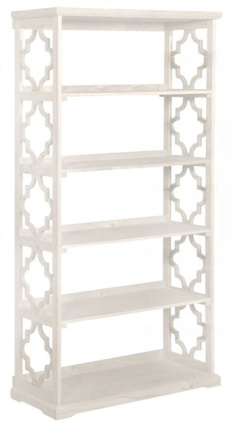 Powell® Turner White Bookcase-0