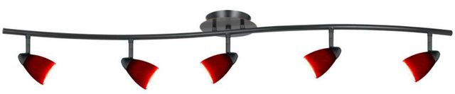 Cal® Lighting & Accessories Orbit Dark Bronze/Red Serpentine Light-0