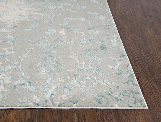 Rizzy Home Chelsea Gray/Blue 3'11" x 5'6" Rug-3
