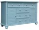 Cottage Creek Furniture Beachfront Ocean Blue Dresser-0