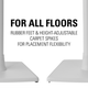 Sanus® WSS21 White Wireless Speaker Stand-2