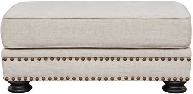 Benchcraft® Merrimore Linen Ottoman-1