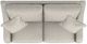 La-Z-Boy® Charlie Oyster Full Sleep Sofa-5