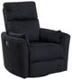 Homelegance® Traverse Black Manual Swivel Glider Recliner-0