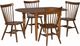 Liberty Furniture Creations II 5-Piece Tobacco Drop Leaf Dining Set-0