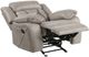 Steve Silver Co. Tyson Gray Manual Glider Recliner-1