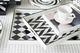 A & B Home Quinn 2-Piece Black/White Rectangular Tray Set-4