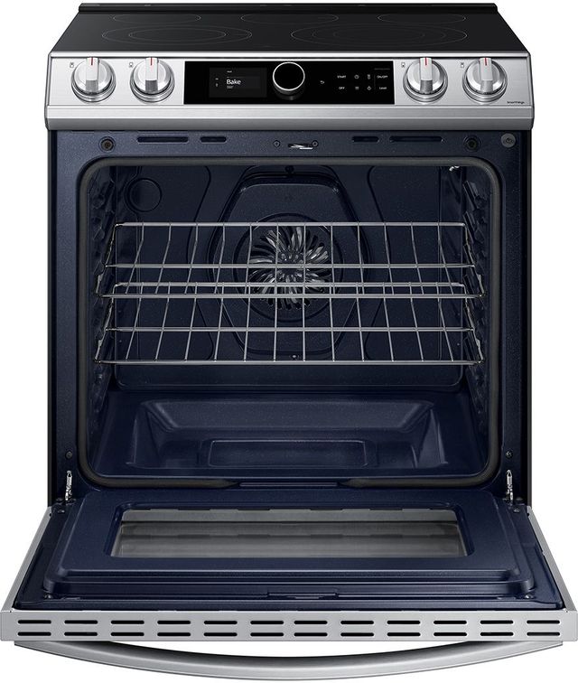Samsung 30" Fingerprint Resistant Stainless Steel Slide-In Electric Range-2