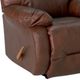 Best® Home Furnishings Customizable Brinley Leather Manual Swivel Glider Recliner-1
