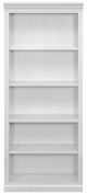 Martin Furniture Abby White Open Bookcase-1