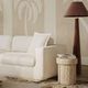 TOV Furniture Graham Chocolate Brown Velvet Floor Lamp-1