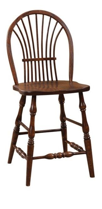 Door County Bow Sheaf Stationary Stool 30"-0