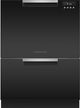 Fisher & Paykel Series 7 24" Black with Stainless Steel Double DishDrawer™ Dishwasher-0