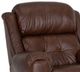 Franklin™ Corwin Dakota Brown Leather Power Rocker Recliner-1