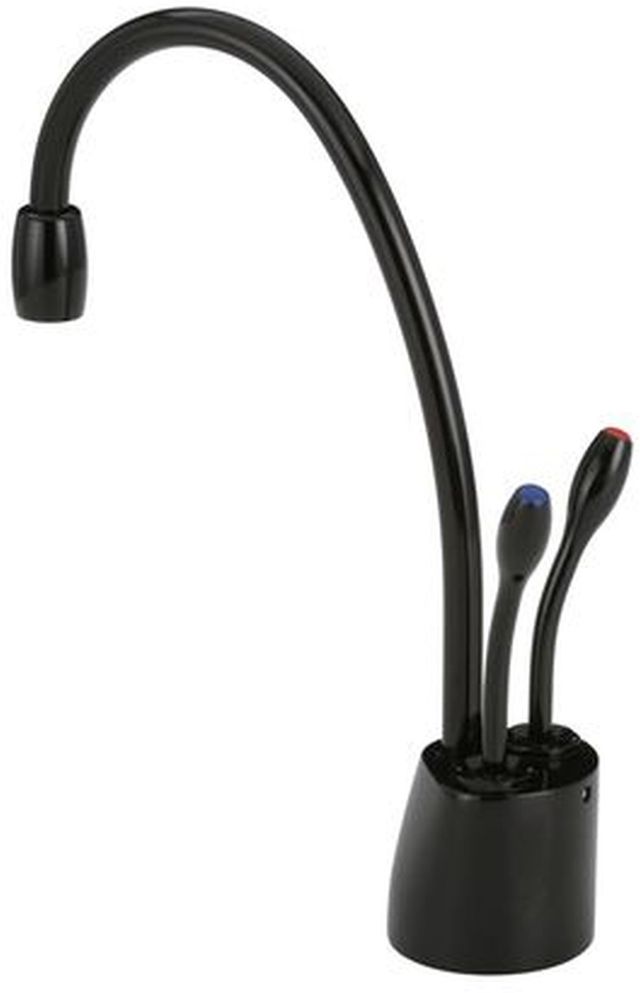 InSinkErator® Black Indulge™ Contemporary Hot/Cold Faucet-2