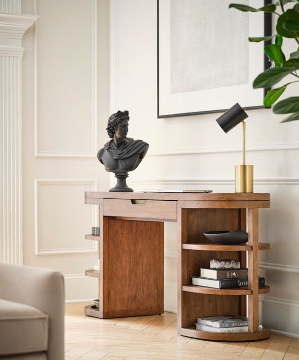 aspenhome® Caden Spiced Caramel Writing Desk-2