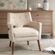 Olliix by Madison Park Cream Palmer Accent Chair-3
