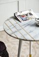 A & B Home White Side Table-1