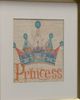 Stylecraft Juvenile Princess Gold/White Wall Art-1