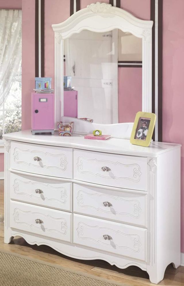 Signature Design by Ashley® Exquisite 5-Piece White Twin Storage Sleigh Bed Set-3