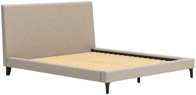 Signature Design by Ashley® Cielden Soft Gray California King Upholstered Panel Bed-0