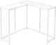 Monarch Specialties Inc. 36" White Corner Console-0