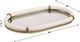 Uttermost® Cyprus Brass/White Oval Tray-2