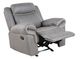 Furniture of America® Agata Warm Gray Glider Recliner-0