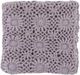 Surya Teresa Mauve 50"x60" Throw Blanket-0