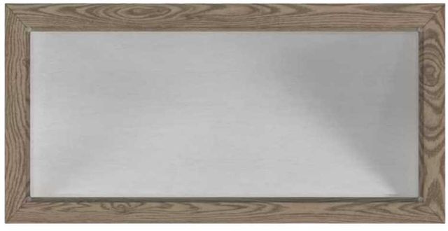 Flexsteel® Melody Gray/White Rectangular Coffee Table with Casters-2