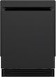 GE® 24" Black Top Control Built-In Dishwasher-0