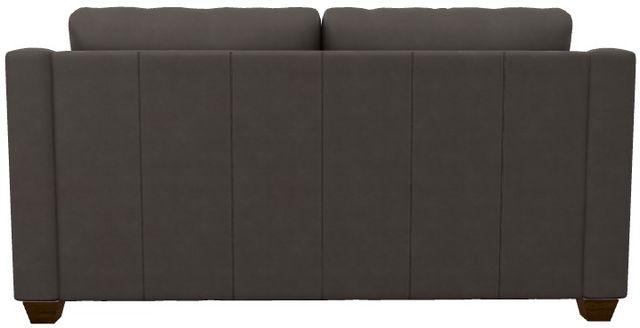 La-Z-Boy® Charlie Greystone Leather Apartment-Size Sofa-4
