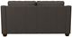 La-Z-Boy® Charlie Greystone Leather Apartment-Size Sofa-4