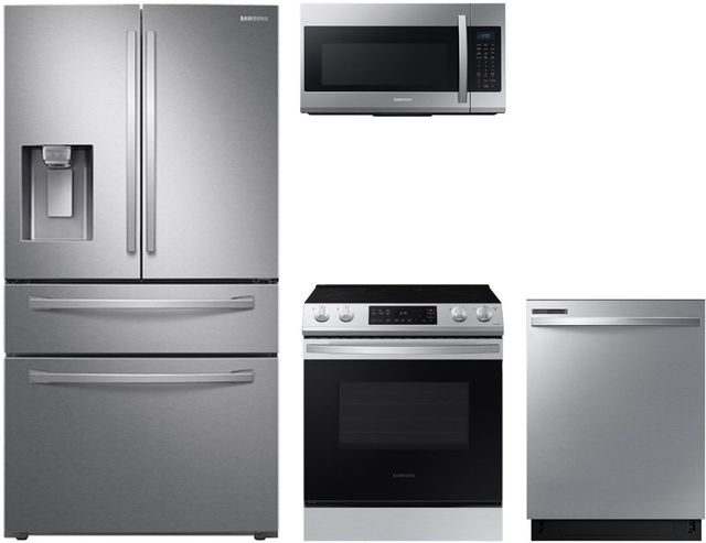 Samsung 4 Piece Stainless Steel Kitchen Package-0