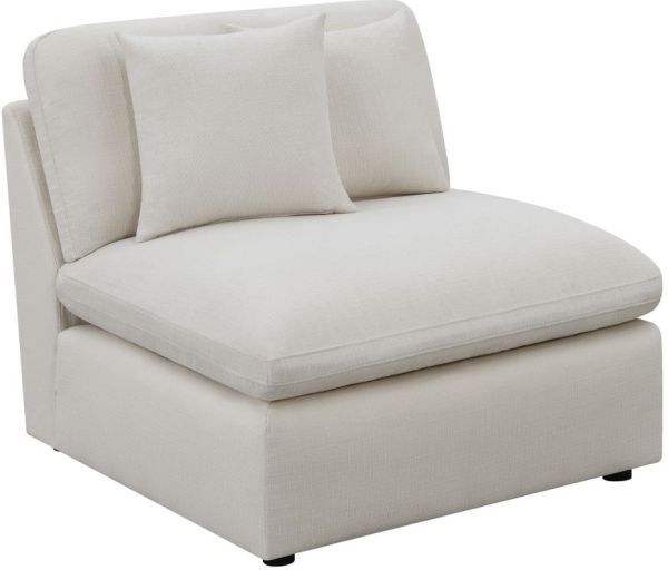 Coaster® Hobson 4-Piece Ivory Upholstered Modular Sectional-3