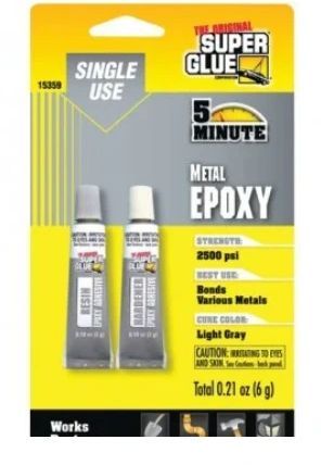 Super Glue Single-Use Epoxy Tubes for Metal-0