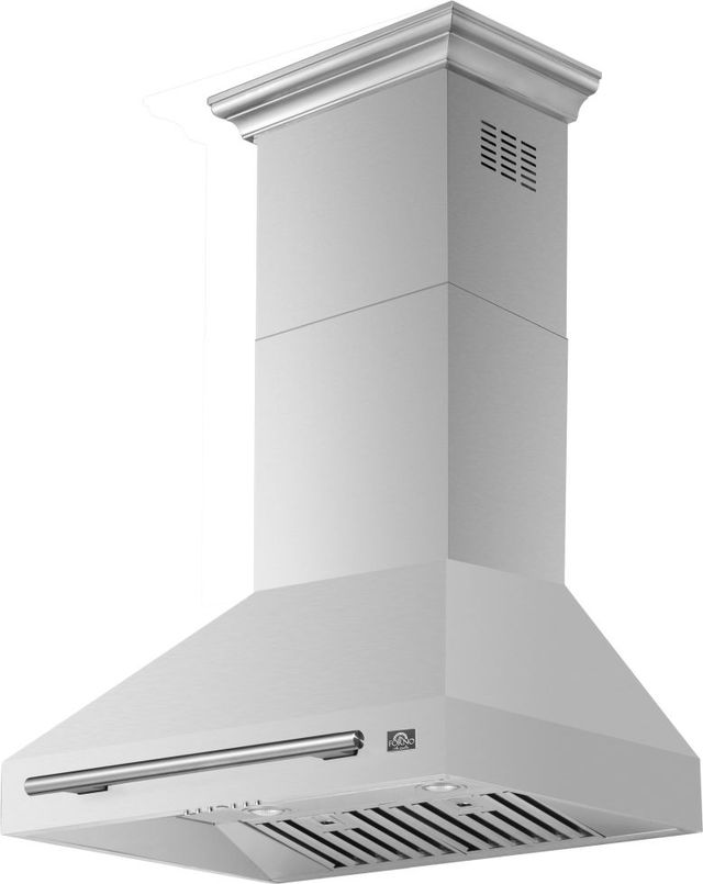 FORNO® Aria Series Alta Qualita 30" Stainless Steel Wall Mounted Range Hood  -1