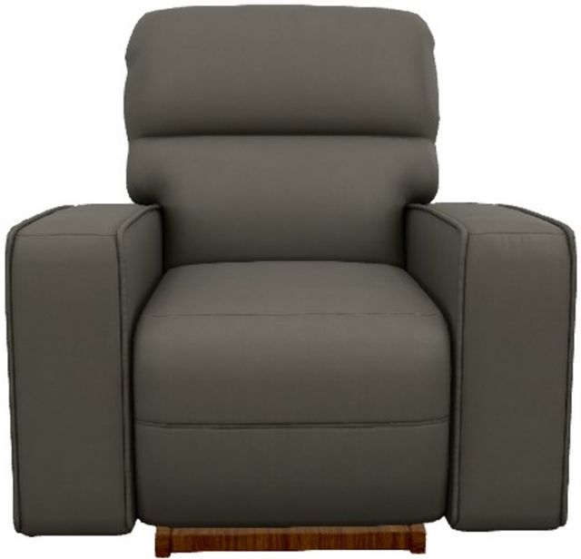 La-Z-Boy® Maddox Dove Gray Power Rocking Recliner with Headrest -1