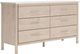 Signature Design by Ashley® Cadmori Two-Tone 6-Drawer Dresser-0