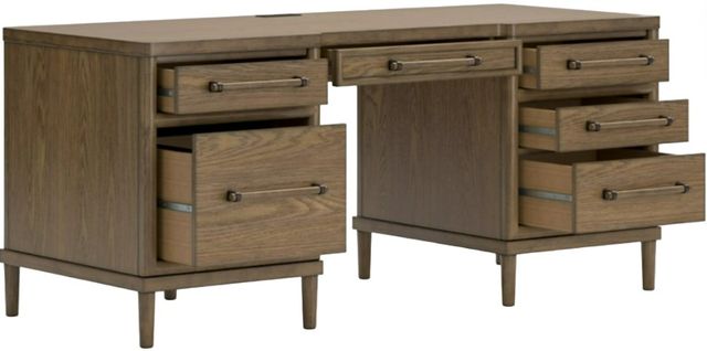 Signature Design by Ashley® Roanhowe Brown 68" Home Office Desk-2