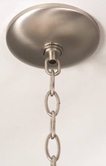 YHD Mitchell Peak Satin Steel 5-Light Chandelier-4
