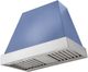 AGA Euclid 36" Carnaby Blue Wall Mounted Range Hood  with Polished Chrome Trim-0