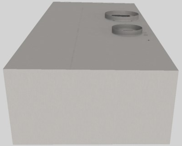 Vent-A-Hood® 60" Stainless Steel Wall Mounted Range Hood-1