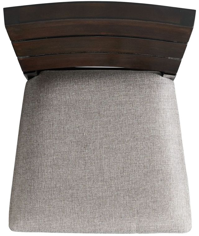 Elements International Cato Espresso Counter Dining Chair-4