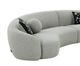 VIG Furniture Divani Casa Allis 2-Piece Gray Sectional Sofa-1