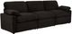 Coaster® Collins 3-Piece Chocolate Brown Modular Power Sofa-0
