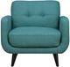 Elements International Hadley Heirloom Teal Accent Chair-1