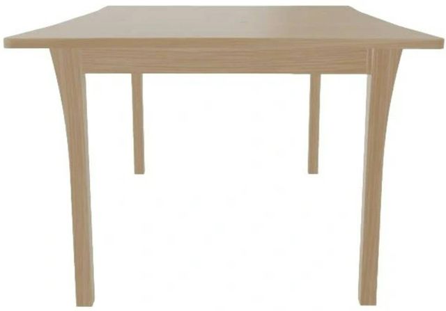 Mavin Customizable 42" x 42" Concave Extendable Dining Table with 18" Leaf-2