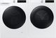 Samsung White Front Load Washer & Electric Dryer Laundry Pair-0