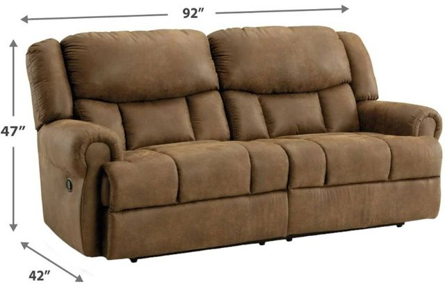 Signature Design by Ashley® Boothbay Auburn Manual Reclining 2-Seat Sofa-1